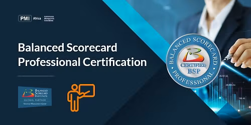 Balanced Scorecard Professional Certification | 17 \u2013 21 November 2025 | IN-PERSON