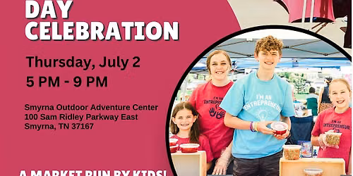 Kids Markets at Smyrna Independence Day Celebration