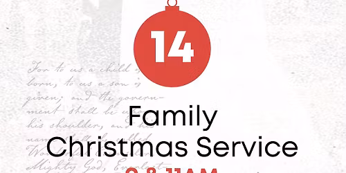 Family Christmas Service