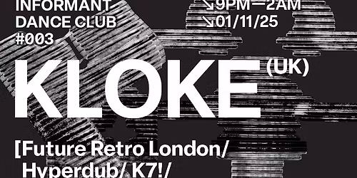 IDC #003 FT. KLOKE (UK)