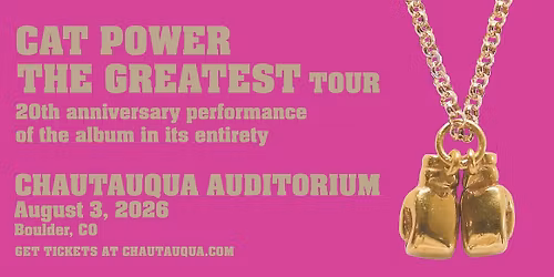 Cat Power \u2013 20th Anniversary of The Greatest Tour