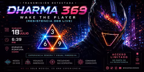 DHARMA 369 \u2014 LIVE EXPERIENCE | TRANSMISI\u00d3N RESISTENCIA 369