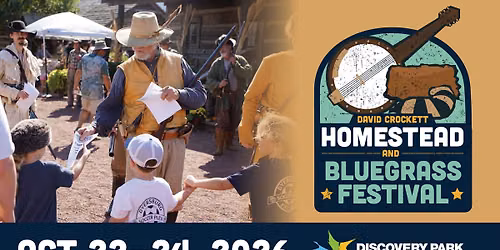 2026 David Crockett Homestead And Bluegrass Festival 
