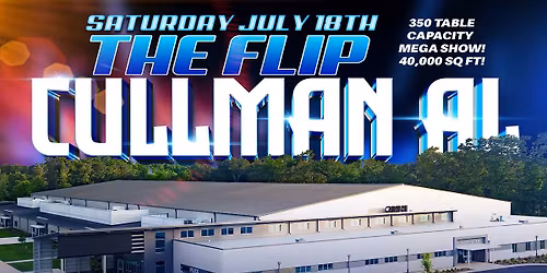 The Flip Cullman 350+ Table Capacity 