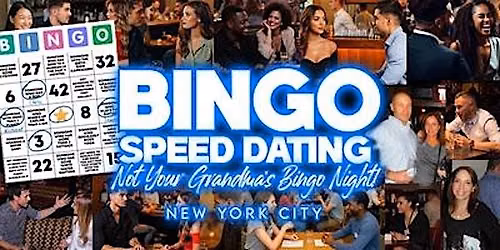 1 on 1 Speed Date : Ages  25-38 with Bingo Icebreakers
