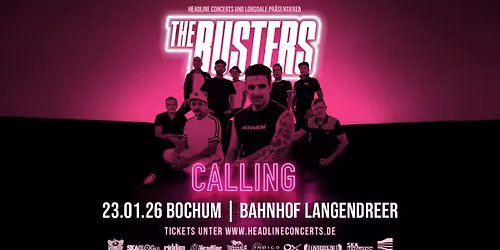 The Busters \u2022 BOCHUM \u2022 CALLING-Tour 2026