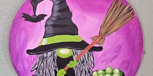 El Agave and Make your own Door Leaner "Welcome all Witch's