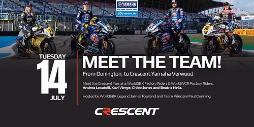 Meet the team! WorldSBK comes to Verwood!