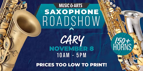 Cary Saxophone Roadshow