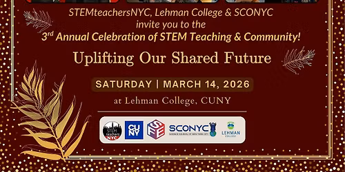 RSVP for STEMteachersNYC 2026 Celebration of STEM Teaching & Community