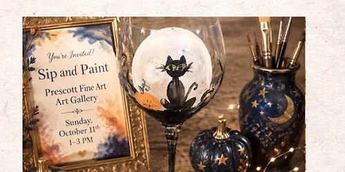 Black Cat Wine Glass by Lily 10\/11\/26