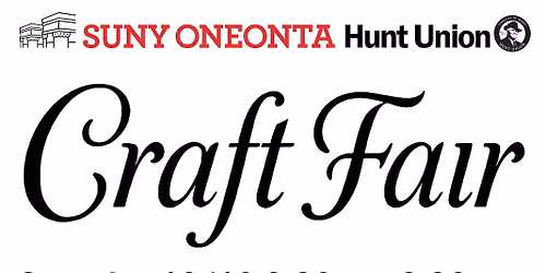 SUNY ONEONTA HUNT UNION CRAFT FAIR