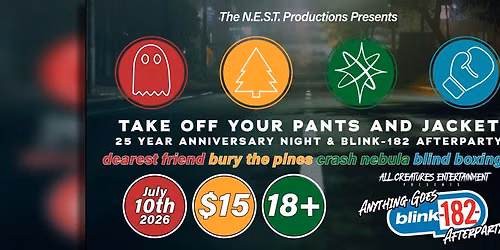 Take Off Your Pants and Jacket: 25 Year Anniversary Night