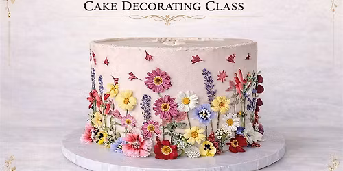 Buttercream & Blossoms cake decorating classic