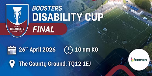 Boosters Disability Cup Finals Day 2026