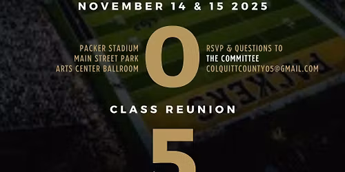 CCHS Class of 2005 20 Year Reunion