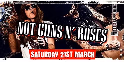 Not Guns N Roses \u2013 Saturday 21st March