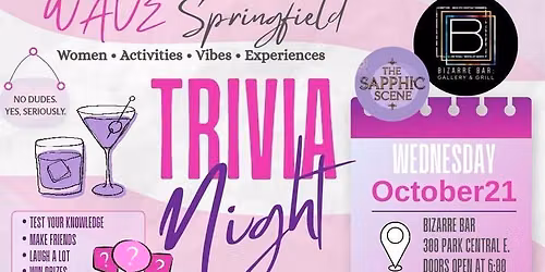 WAVE + Sapphic Scene Trivia Night