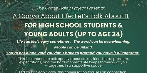 A Convo About Life: Let's Talk About It