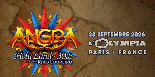Angra \u2022 L'Olympia, Paris \u2022 23 septembre 2026