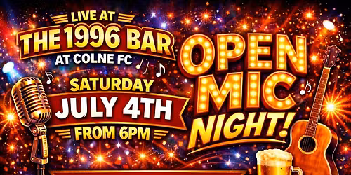Open Mic, Vocals, Comedy & Singalong Night