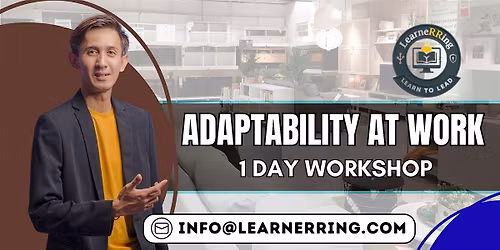 Adaptability at Work 1 Day Workshop |Indianapolis, IN