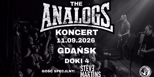 GDA\u0143SK: 11.09.2026: THE ANALOGS + Steve Martins- Klub Doki 4