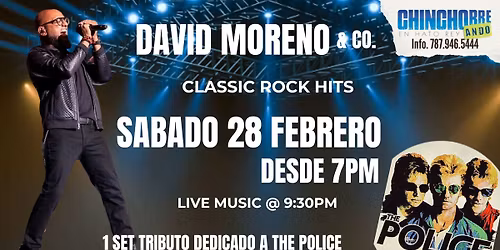 Classic Rock Hits & 1 set Tributo dedicado a The Police