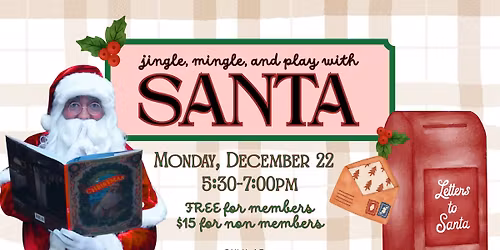 Santa at Peachy Playtown!