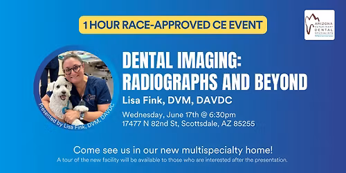 1-Hour RACE-Approved CE Dinner for Arizona Veterinarians