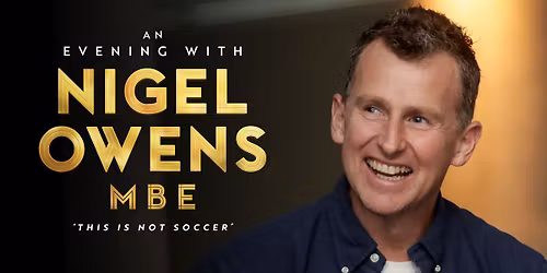 An Evening with Nigel Owens MBE