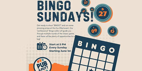 Bingo Sundays!