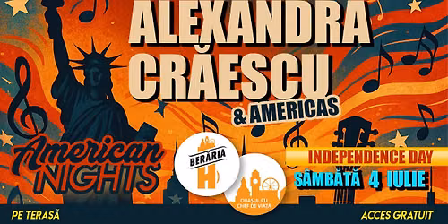 American Night cu Alexandra Cr\u0103escu \u0219i Americas de Ziua Americii