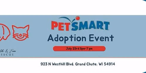 July 23rd- Weekday adoption event