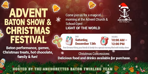 Advent Baton Show & Christmas Festival! \u2728\ud83c\udf84