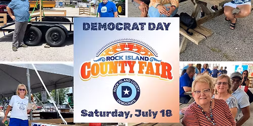 Democrat Day at the Fair! \ud83d\udc99
