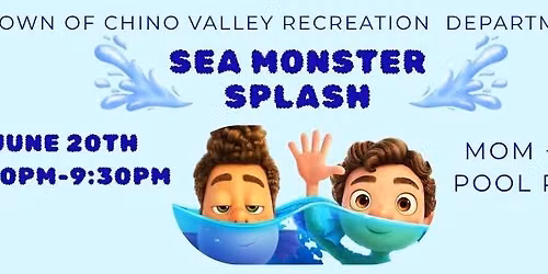 Sea Monster Splash! (Mom & Son Pool Party)