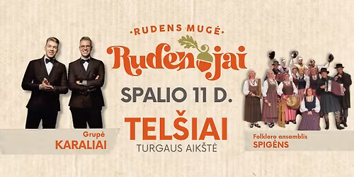 Rudens mugė RUDENOJAI Telšiuose