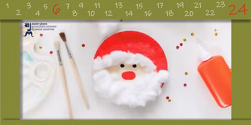 Adventi kézműves foglalkozás