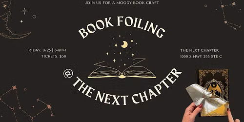 Book Foiling @ The Next Chapter
