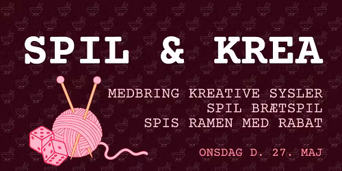 SPIL & KREA \ud83e\uddf6 - Maj
