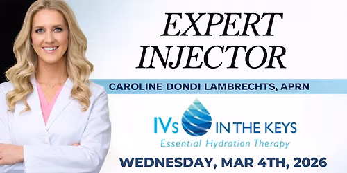 Expert Injector Caroline at IVs in the Keys