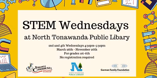 STEM Wednesdays at North Tonawanda Public Library