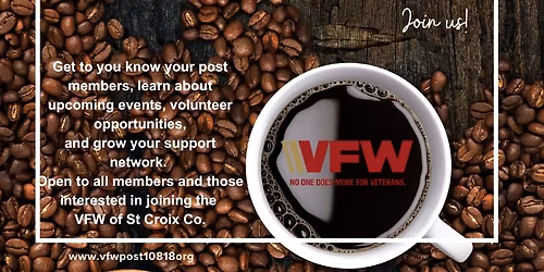 Weekly VFW Coffee Social