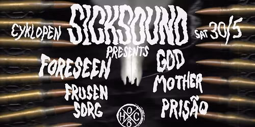 FORESEEN, GOD MOTHER, PRIS\u00c3O, FRUSEN SORG,DOME RUNNER