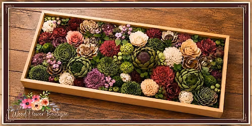 DIY Wood Succulent Garden Class