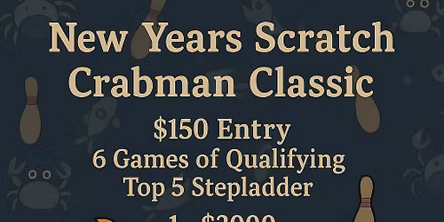 New Years Scratch Crabman Classic