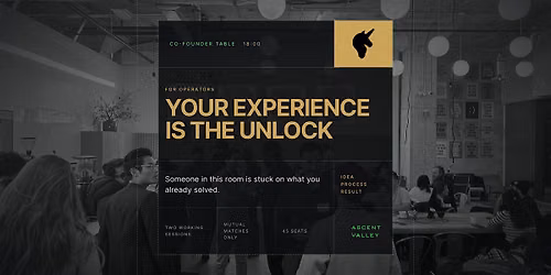 Amsterdam Startup Networking: Real Problems, Real Answers, After Work