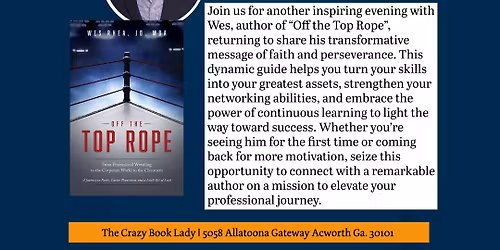 Author Signing - Wed Rhea