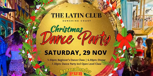 Christmas Latin Dance Lesson & Party @Banana Bender Pub